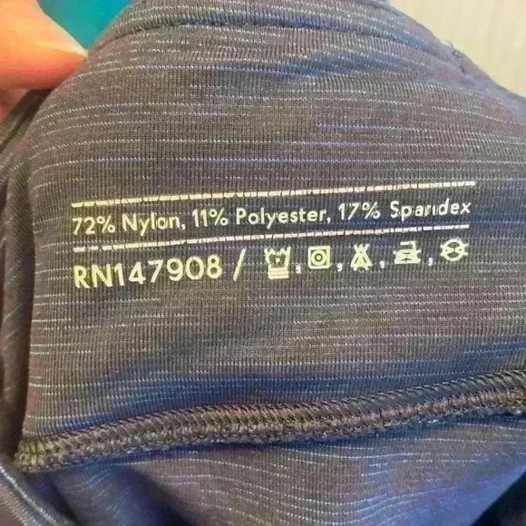 Outdoor Voices leggings, blue with blue flecks, Womens size XS - Picture 7 of 8